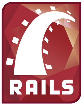 Ruby on Rails programming logo