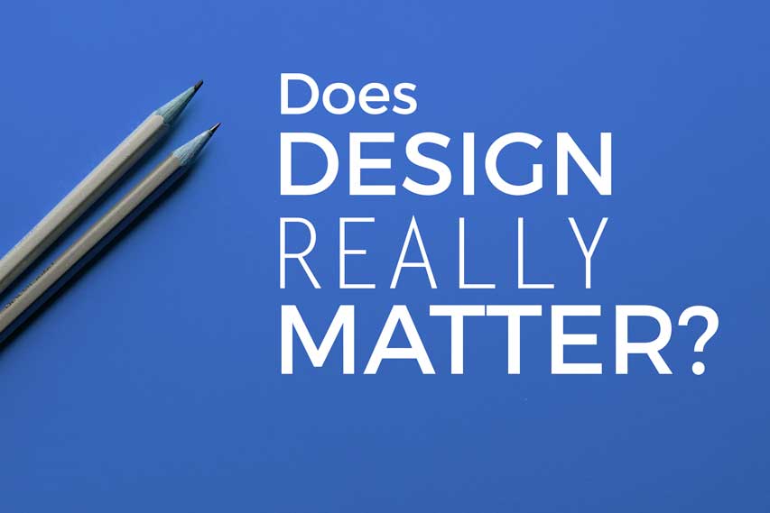 Does web design matter