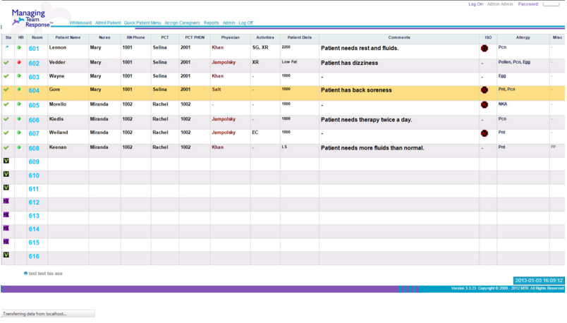 Electronic Medical Record Application