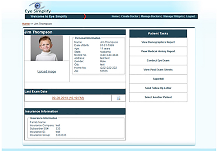 Pediatric Ophthalmology Application